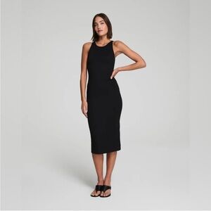 SPANX smooth Jersey Racerback Midi Dress